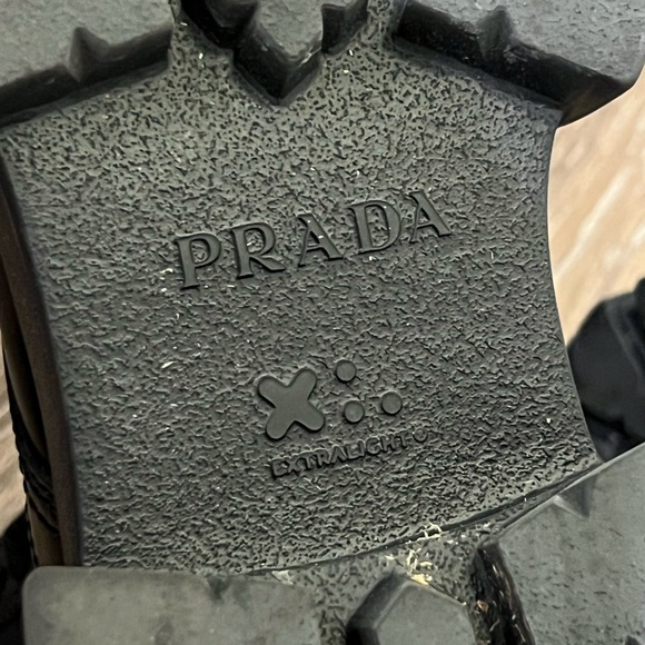 PRADA Monolith Leather and Re-Nylon Boots - 💯 AUTHENTIC - SZ 9 - Picture 15 of 15